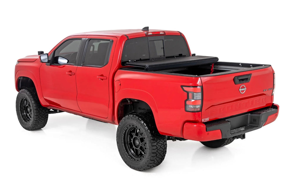 Hard Low Profile Bed Cover 5 Bed w/Cargo Mgmt Nissan Frontier (22-24)