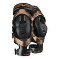 EVS Axis Pro Knee Brace Black/Copper Pair - Medium