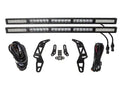 Diode Dynamics - SS30 Bumper Bracket Kit for 2018-2023 Jeep JL Wrangler/Gladiator, White Combo Dual