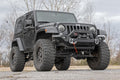 ~(71 lbs. 72X17X10)~ Jeep Full Width Front LED Winch Bumper (JK JL Gladiator JT)