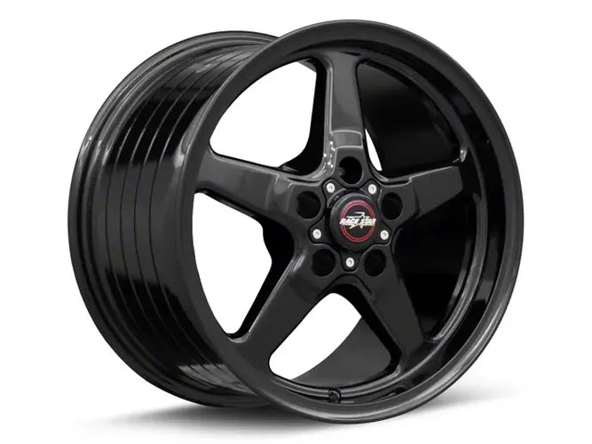 Race Star 92 Drag Star Bracket Racer 17x10.5 5x4.50BC 7.6BS Gloss Black Wheel - Single Bead Lock