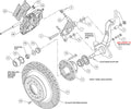 Wilwood auto part installed view