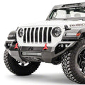 Jeep JL Vengeance Front Bumper w/ No Guard; Gladiator JT Vengeance Front Bumper w/ No Guard Bare