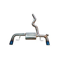 BMW G20, 330i,430i 2.0L Axleback, T304 SS, Burnt 3.5" Tips