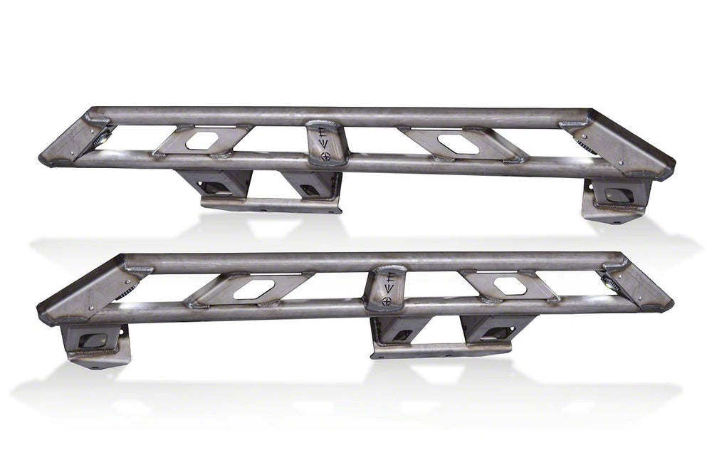 18C WRANGLER UNLIMITED ROCKSLIDER SET BOLT ON HARDWARE ROCK LIGHTS