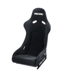 Recaro Pole Position Display Seat (Race Shell) - Black Velour w/Steel Side Mount & Black Base