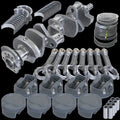 Eagle Chevy 350 3.750in Crank 6.000in I-Beam Rods -16cc 4.040in Pistons Rotating Assembly