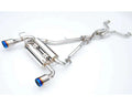 Invidia 03-05 Infiniti FX35/45 Gemini Rolled Titanium Tip Cat-back Exhaust