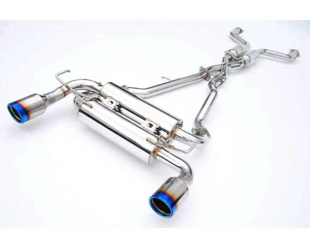 Invidia 03-05 Infiniti FX35/45 Gemini Rolled Titanium Tip Cat-back Exhaust