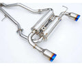 Invidia 03-05 Infiniti FX35/45 Gemini Rolled Titanium Tip Cat-back Exhaust