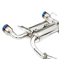 Invidia 07+ Infiniti G37 Coupe Gemini Single Layer Titanium Tip Cat-back Exhaust