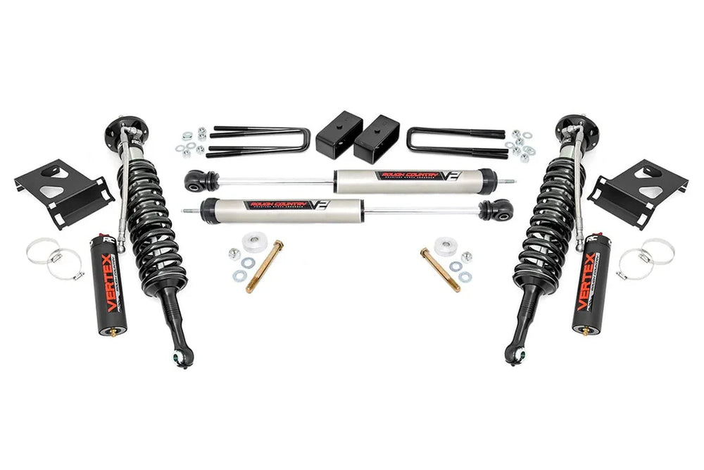 1x 680010R 1x 680010L 1x 760799 1x 745BOX1 3 Inch Lift Kit Vertex V2 Toyota Tacoma 2WD 4WD (2005-2022)