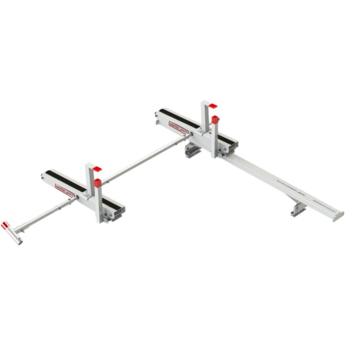 EZ GLIDE 2 FIXED DROPDOWN FOR COMPACT VANS SHORT LADDER DUAL DROPDOWN KIT W/ CROSSMEMBER