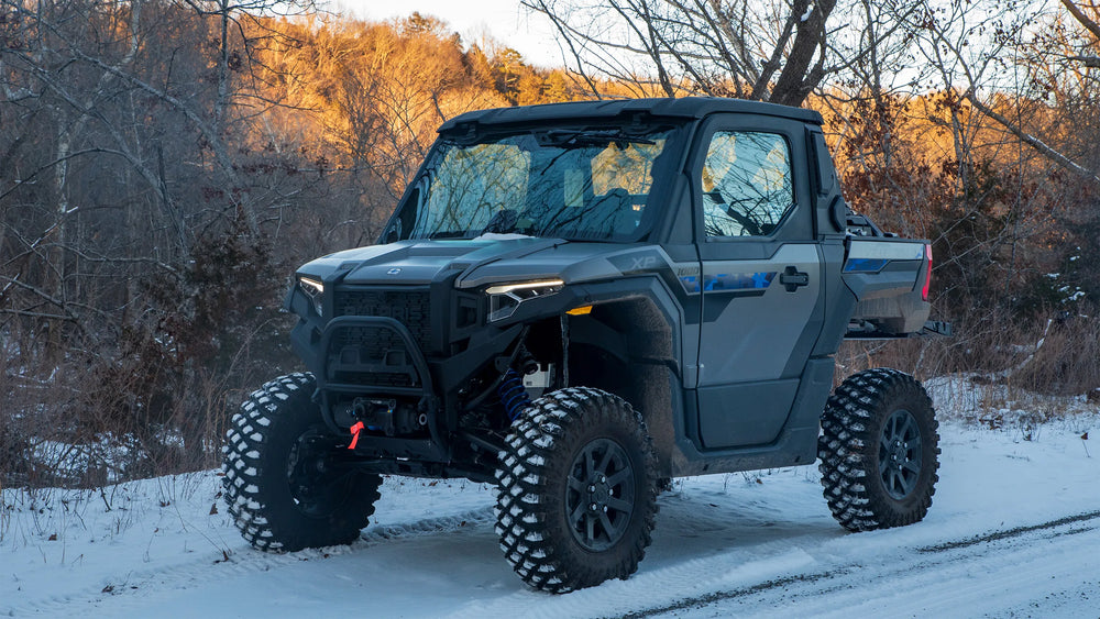 Rugged Radios Polaris RZR PRO XP/Turbo R/Pro R - Complete Kit w/696 PLUS Remote Head Mount Kit