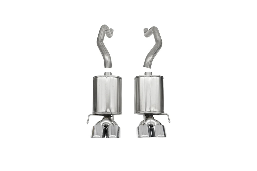 CORSA Performance polished axle-back exhaust