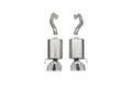 CORSA Performance polished axle-back exhaust