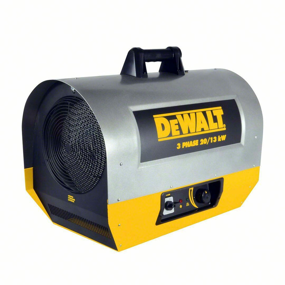 DEWALT 13KW/ 44357 BTU 20KW/ 68242 BTU FORCED AIR ELECTRIC HEATER 3 PHASE