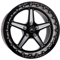 ST LITE SBL BLK 17X9.5