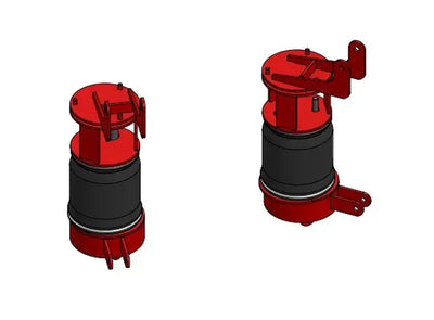 ~(80 lbs. 26X12X12)~ 1994-2002 Dodge 2500 3500 2-Stage Front Air Suspension 4X4 Models includes Rancho Shocks