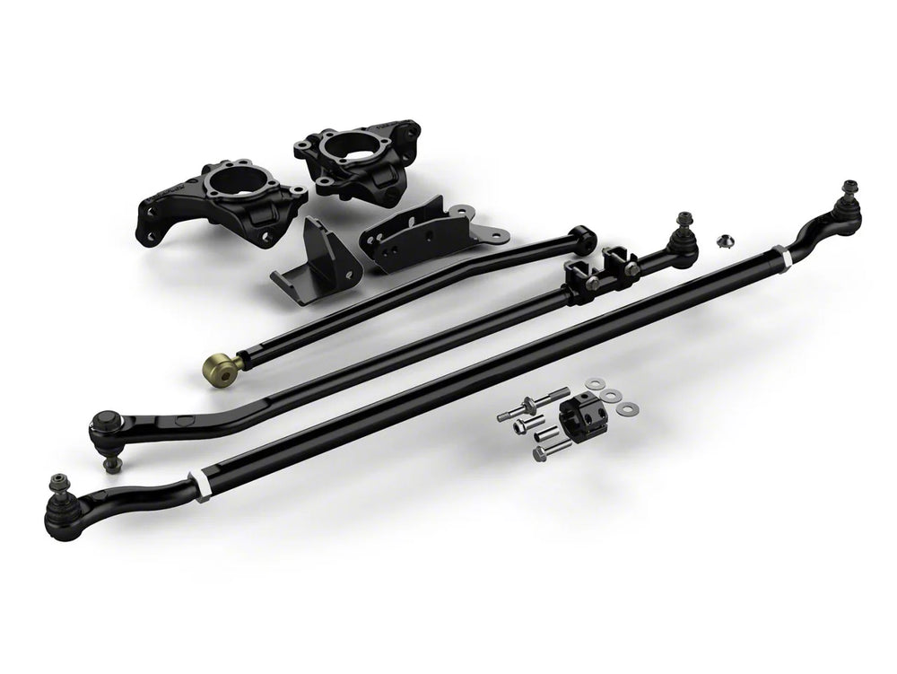 JK COMPLETE HIGH STEER SYSTEM W/ HD TIE ROD & DRAG LINK FLIP