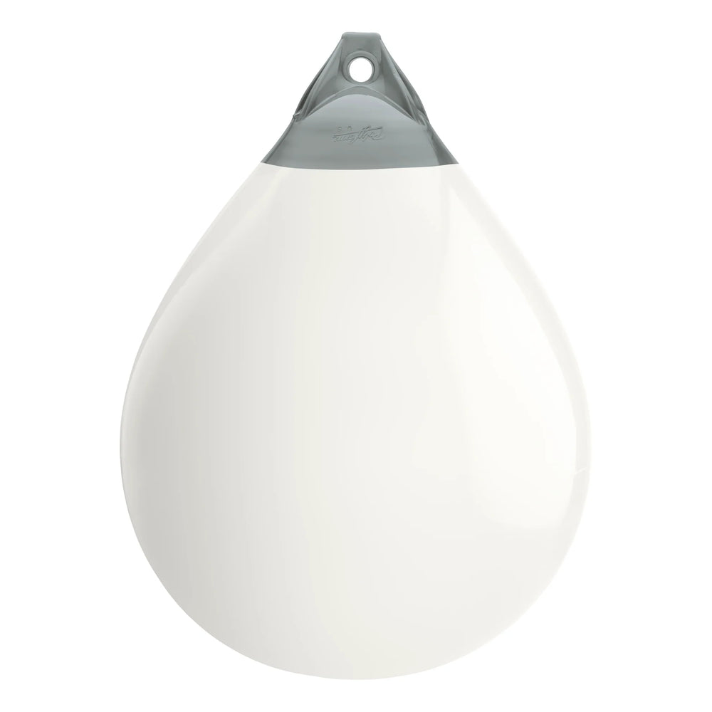 39IN DIAMETER. 122.5IN CIRCUMFERENCE BUOY A7 WHITE W/GREY RH