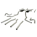 American Thunder Crossmember-Back Exhaust System Fits 1967-1972 Chevrolet/Gmc C10, C15 1/2 Ton Trucks With V8 Engine Aggressive To Moderate Sound Flowmaster