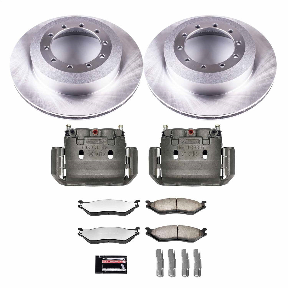 Power Stop 02-04 Ford F-450 Super Duty Rear Medium Duty Caliper Kit