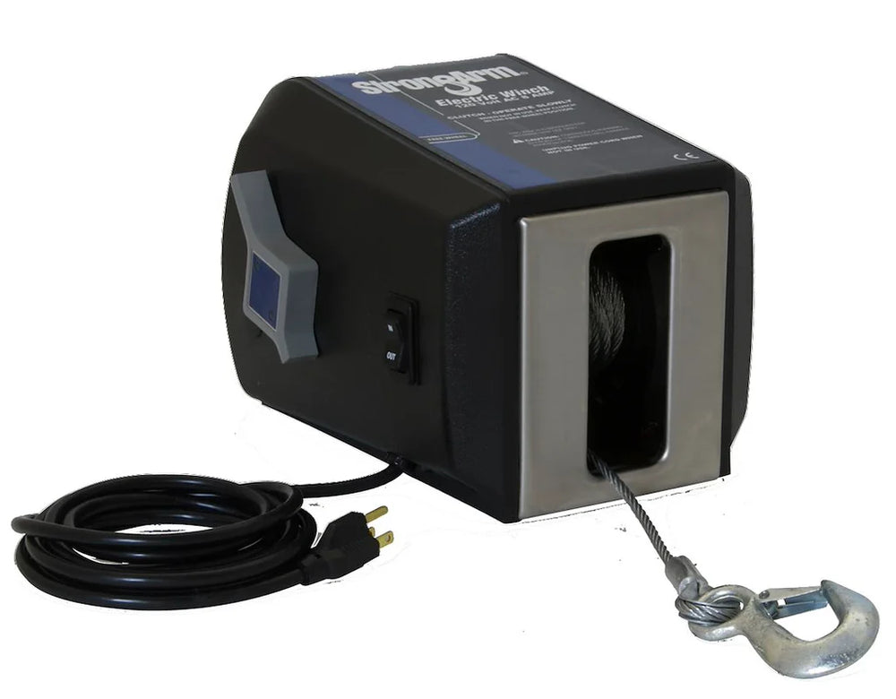 ELECTRIC WINCH W/120 VOLT AC MOTOR