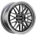 BBS LM 19x9 5x112 ET42 Diamond Black Center Diamond Cut Lip Wheel -82mm PFS/Clip Required