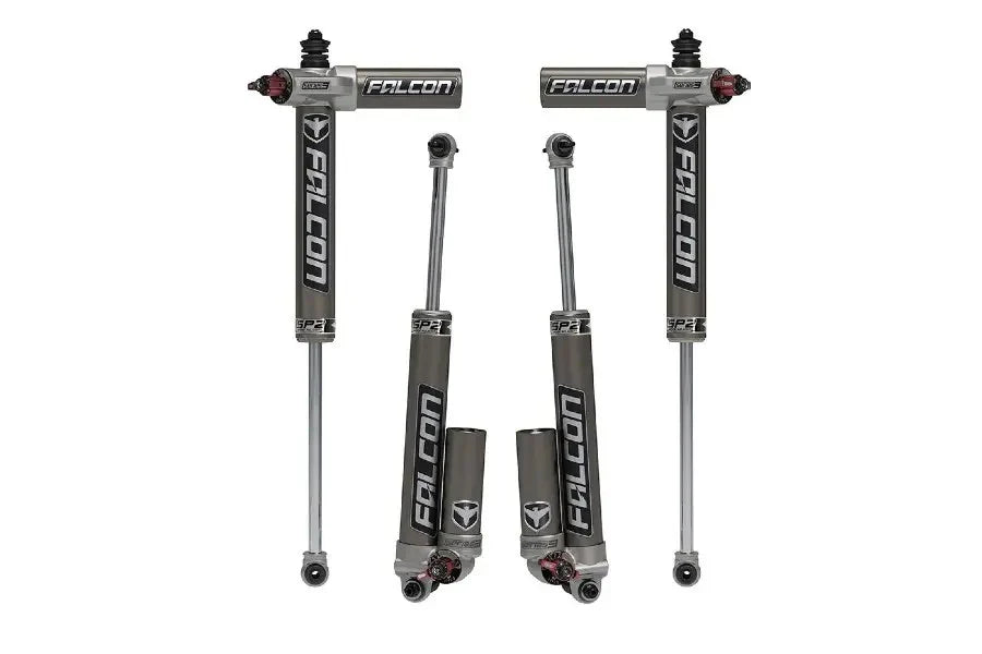0718 WRANGLER JK 2DR: FALCON SP2 3.3 FAST ADJUST PIGGYBACK SHOCK KIT (56IN LIF