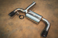 BMW F30 6cyl Brushed Exhaust Carbon Tips