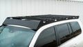 The Blanca (2008-2021 Toyota LC200) Roof Rack Full Height (No Light Bar) Black Textured Powder Coat