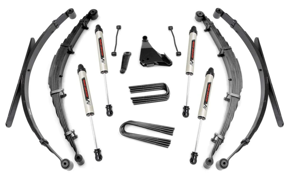 1x 760762 6 Inch Lift Kit Rear Springs V2 Ford Super Duty 4WD (1999)