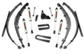 1x 760762 6 Inch Lift Kit Rear Springs V2 Ford Super Duty 4WD (1999)