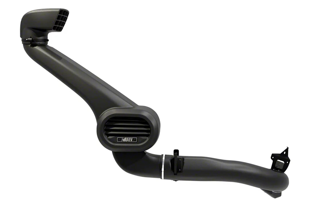 AEV 2023-25 GMC Sierra HD Gas Inspired by heavy-duty industrial and military applications around the world AEV s Snorkel Kit for the 2023 GMC Sierra HD delivers improved engine performance by drawing in the cleanest coolest air charge possible-even in