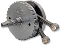 S&S Cycle 99-06 BT 4-5/8in Stroke Flywheel Assembly w/o Sprocket Shaft Bearing