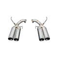 Remark axle-back exhaust close-up