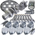 Eagle Chevy 350 1Pc 3.750in Crank 5.700in I-Beam Rod 4.040in Pistons 168 Tooth FP Balanced Assembly