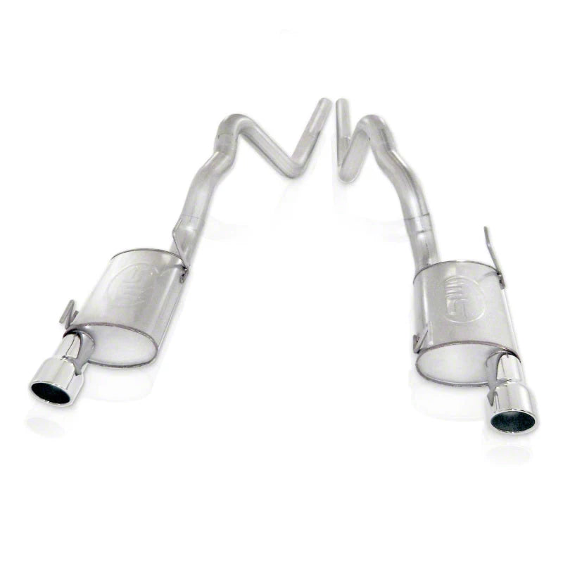 Stainless Works 07-10 Shelby GT500 5.4L Stainless Works Connect Chambered Cat-Back