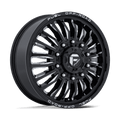D868 22X8.25 8X6.5 G-BLK-MILL -201M