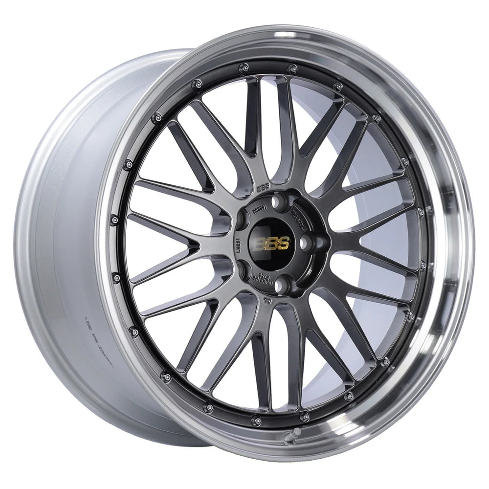 BBS black auto part