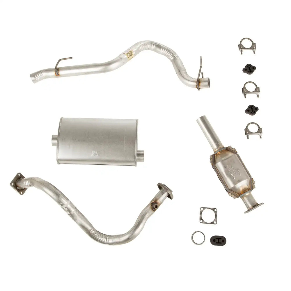 EXHAUST KIT; 87-92 JEEP WRANGLER YJ