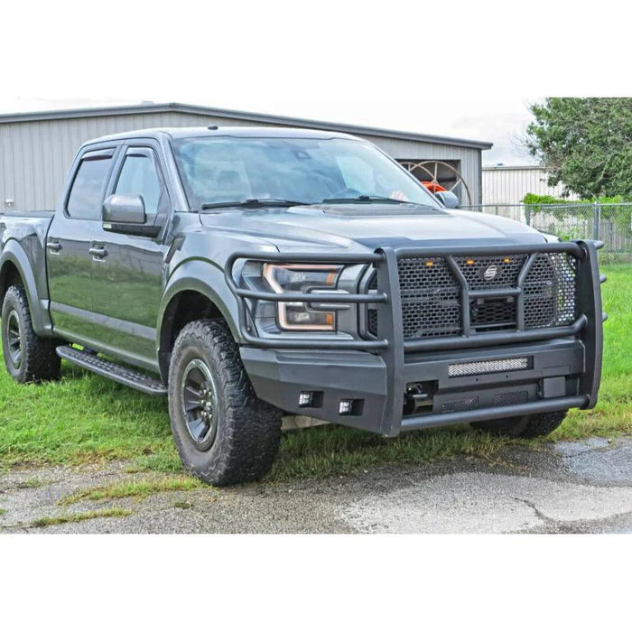 1720 RAPTOR ELEVATION FRONT BUMPER FINE TEXTURED BLACK