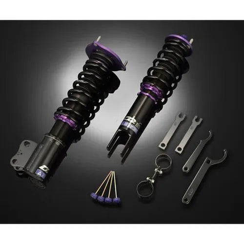 RS Coilovers w Front Air Cups Gold Tankless Control System #D-NI-08-VACF-20 D2-ACK03