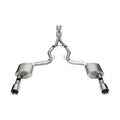 Corsa 24+ Ford Mustang GT Xtreme CatBack Exhaust Sys 3.0in Dual Rear Exit w/4.5in Straight Cut Tips