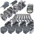 Eagle Chevy 350 3.480in Crank 6.000in I-Beam Rods -5cc Flat Top 4.000in Pistons Rotating Assembly
