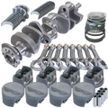 Eagle Chevy 350 3.480in Crank 6.000in I-Beam Rods -5cc Flat Top 4.040in Pistons Rotating Assembly
