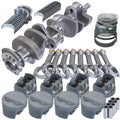 Eagle Chevy 350 3.480in Crank 6.000in I-Beam Rods -5cc Flat Top 4.030in Pistons Rotating Assembly