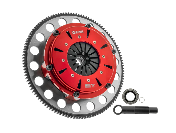 Action Clutch 99-00 Honda Civic Si 1.6L DOHC (B16A2) 7.25in Twin Disc Clutch Kit w/Chromoly Flywheel