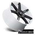 Wheel Pros R908 22X12 5X130 WHT M-BLK-SPK 60MM